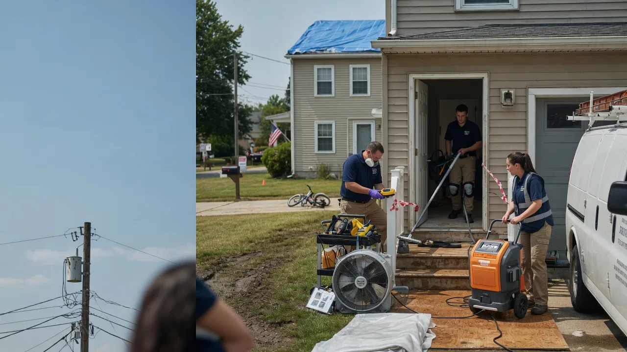 Water Damage Repair in Mosherville, MI near me